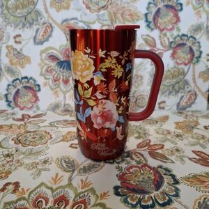 The Pioneer Woman Red Floral Mug